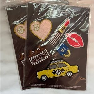 Henri bendel iron on patches
